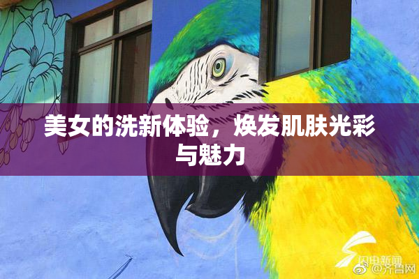 美女的洗新体验，焕发肌肤光彩与魅力