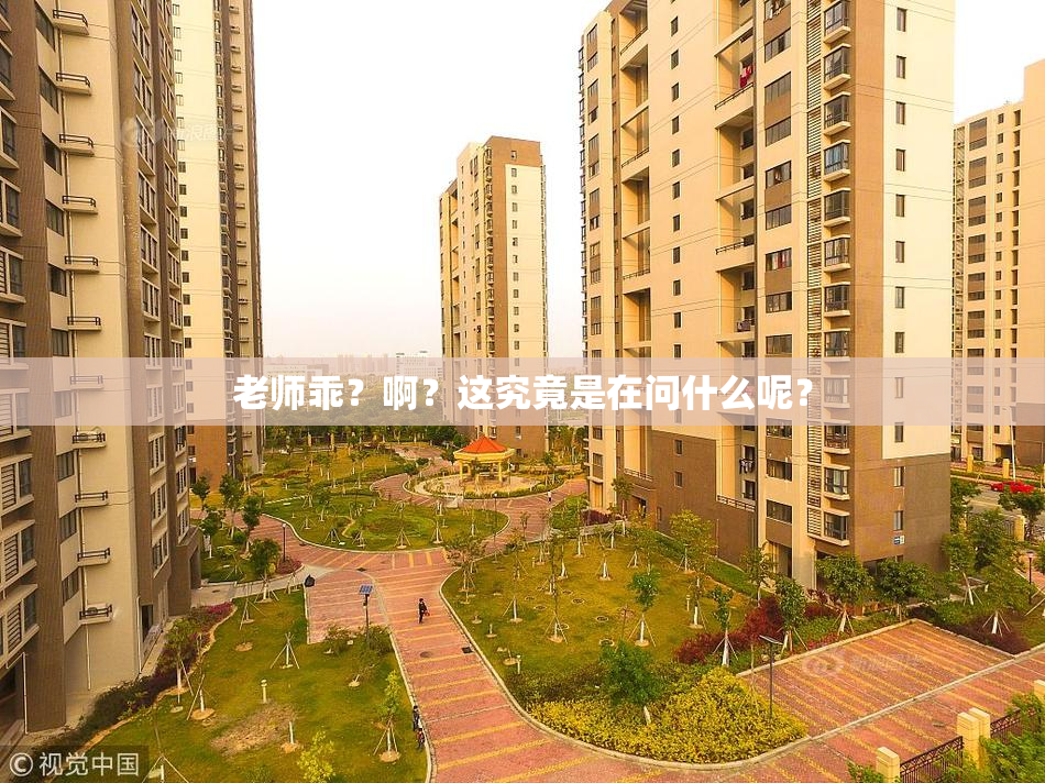 老师乖？啊？这究竟是在问什么呢？
