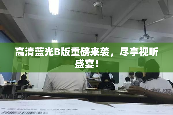 高清蓝光B版重磅来袭，尽享视听盛宴！