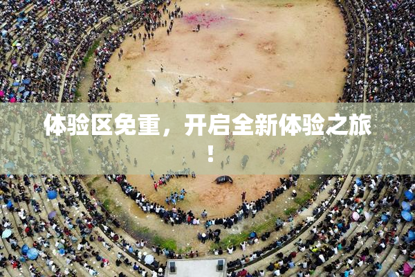 体验区免重，开启全新体验之旅！