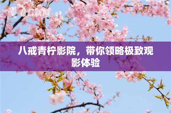 八戒青柠影院，带你领略极致观影体验