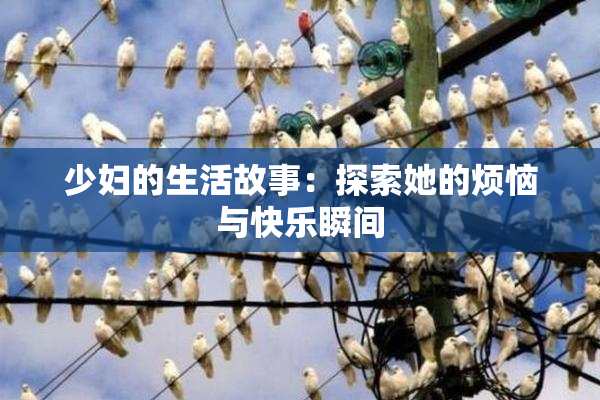 少妇的生活故事：探索她的烦恼与快乐瞬间
