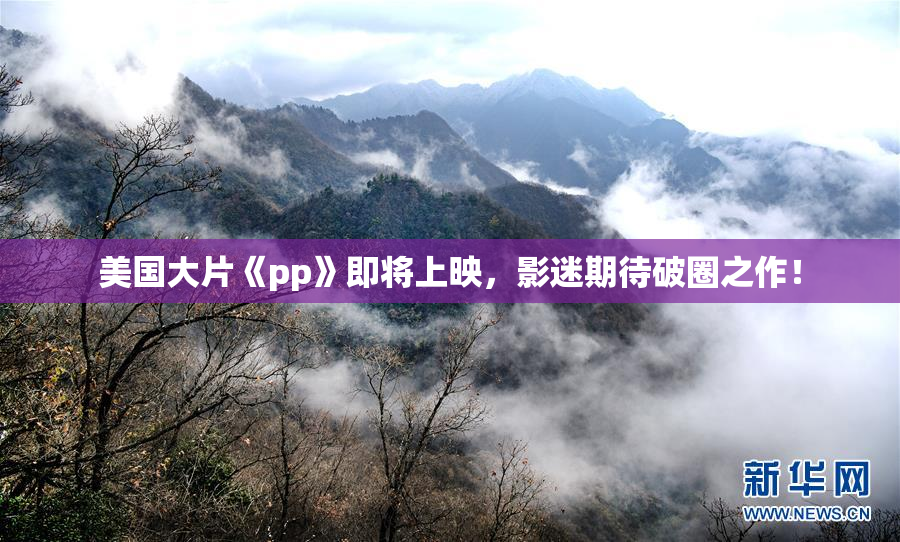 美国大片《pp》即将上映，影迷期待破圈之作！