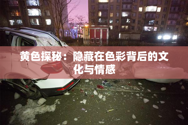 黄色探秘：隐藏在色彩背后的文化与情感