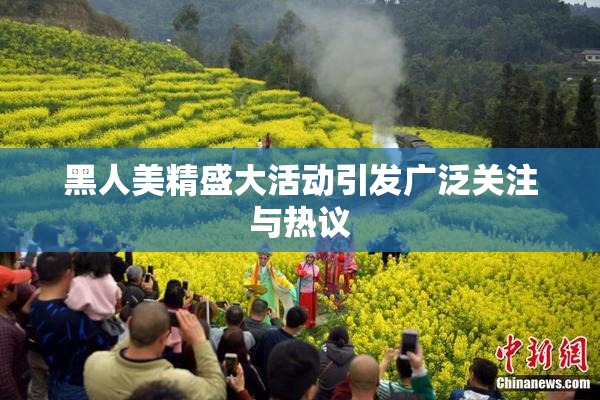 黑人美精盛大活动引发广泛关注与热议