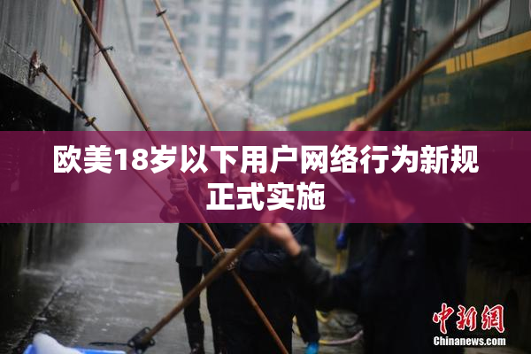 欧美18岁以下用户网络行为新规正式实施