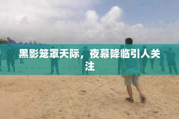 黑影笼罩天际，夜幕降临引人关注