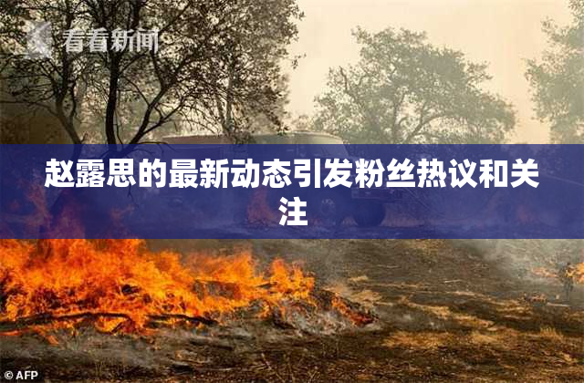 赵露思的最新动态引发粉丝热议和关注