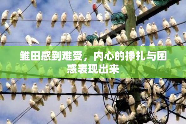 雏田感到难受，内心的挣扎与困惑表现出来