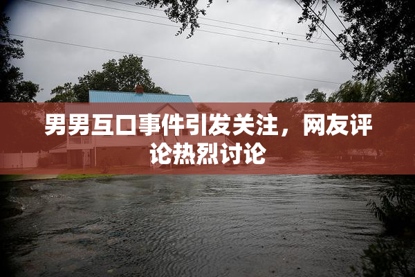 男男互口事件引发关注，网友评论热烈讨论