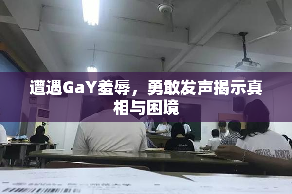 遭遇GaY羞辱，勇敢发声揭示真相与困境