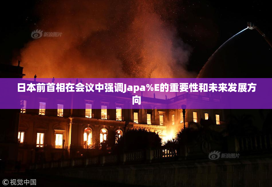 日本前首相在会议中强调Japa%E的重要性和未来发展方向