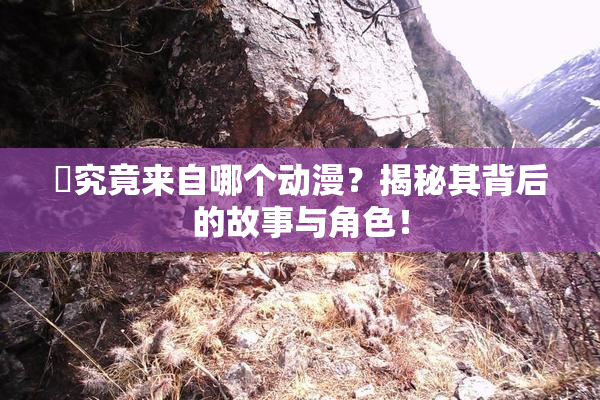 凪究竟来自哪个动漫？揭秘其背后的故事与角色！