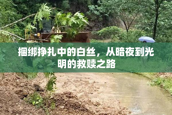 捆绑挣扎中的白丝，从暗夜到光明的救赎之路