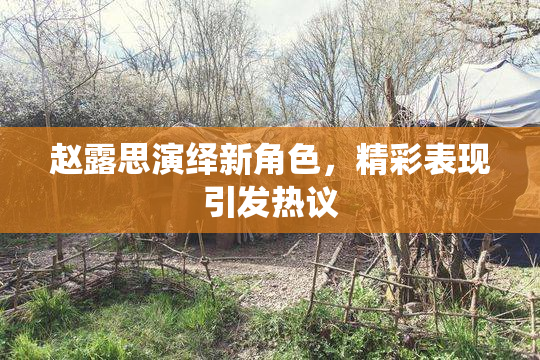 赵露思演绎新角色，精彩表现引发热议