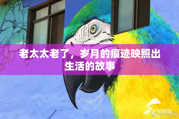 老太太老了，岁月的痕迹映照出生活的故事