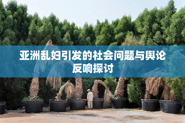 亚洲乱妇引发的社会问题与舆论反响探讨