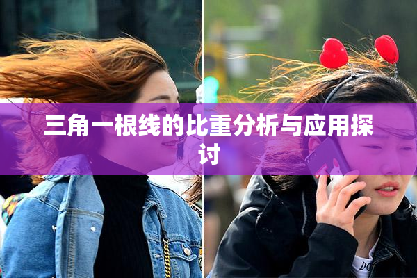 三角一根线的比重分析与应用探讨