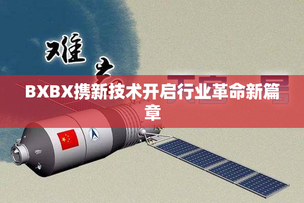 BXBX携新技术开启行业革命新篇章