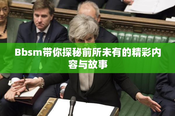 Bbsm带你探秘前所未有的精彩内容与故事