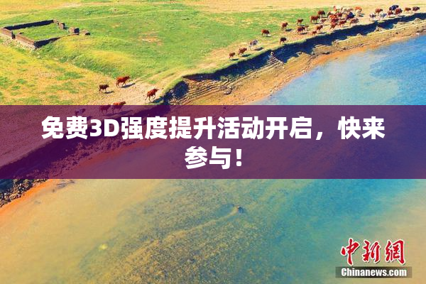 免费3D强度提升活动开启，快来参与！