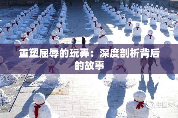 重塑屈辱的玩弄：深度剖析背后的故事