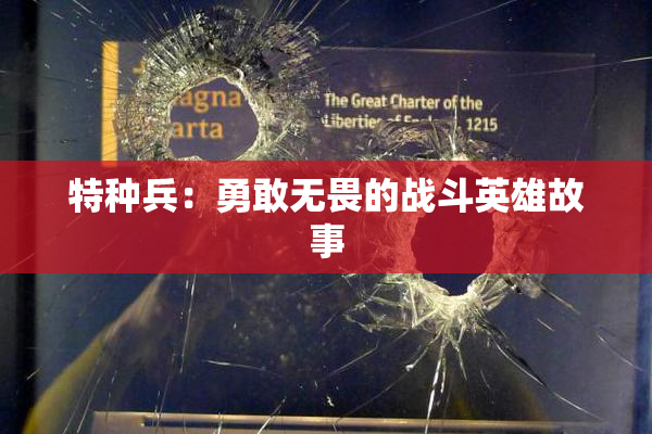 特种兵：勇敢无畏的战斗英雄故事