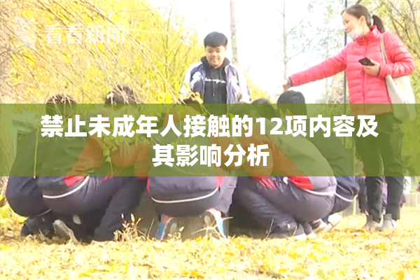 禁止未成年人接触的12项内容及其影响分析