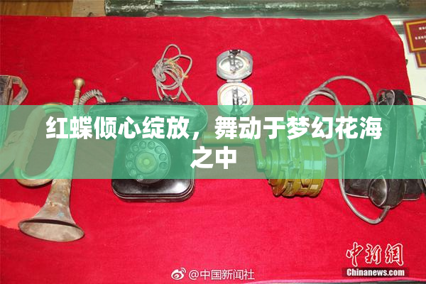 红蝶倾心绽放，舞动于梦幻花海之中