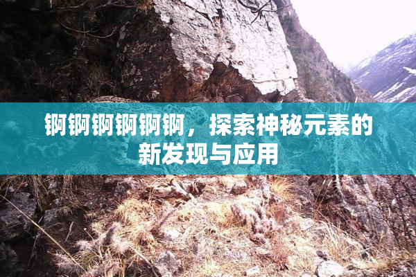 锕锕锕锕锕锕，探索神秘元素的新发现与应用