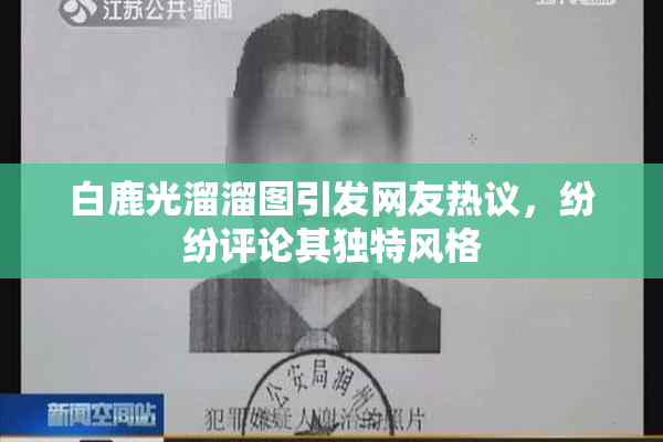 白鹿光溜溜图引发网友热议，纷纷评论其独特风格