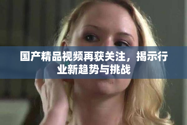 国产精品视频再获关注，揭示行业新趋势与挑战