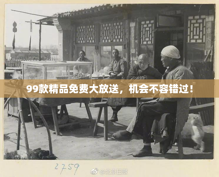 99款精品免费大放送，机会不容错过！