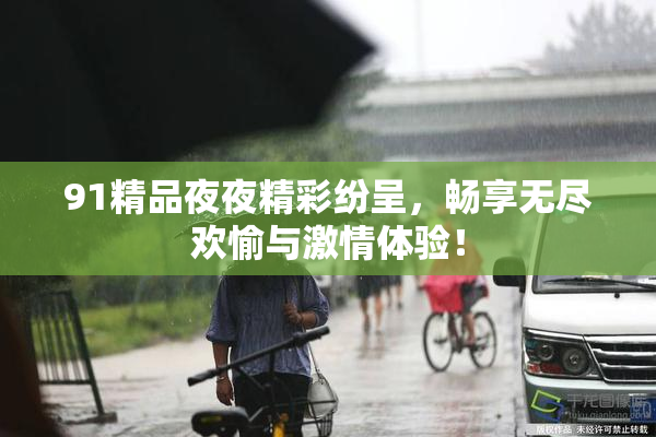 91精品夜夜精彩纷呈，畅享无尽欢愉与激情体验！