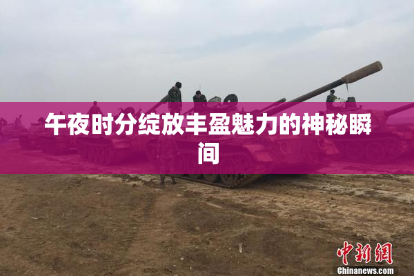 午夜时分绽放丰盈魅力的神秘瞬间