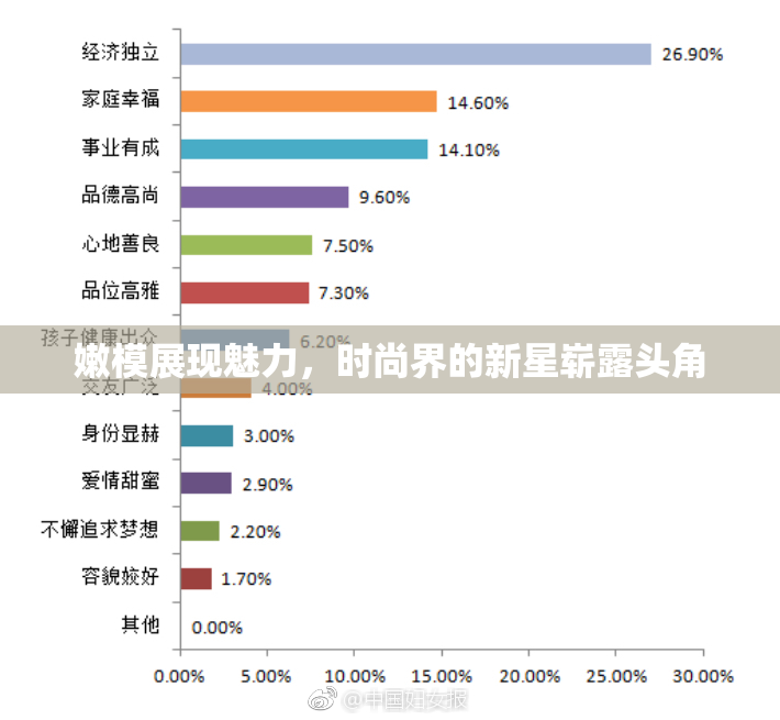 嫩模展现魅力，时尚界的新星崭露头角