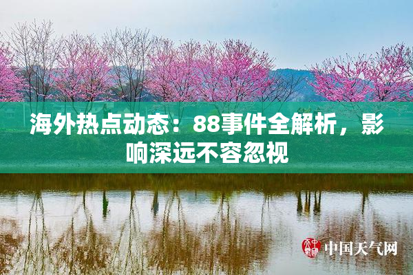 海外热点动态：88事件全解析，影响深远不容忽视