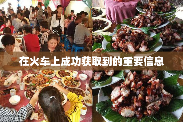 在火车上成功获取到的重要信息