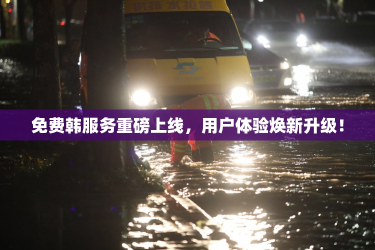 免费韩服务重磅上线，用户体验焕新升级！