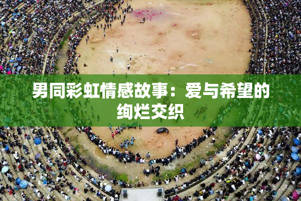 男同彩虹情感故事：爱与希望的绚烂交织
