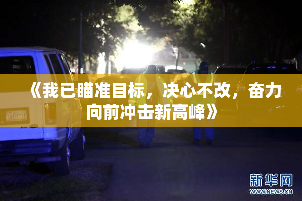 《我已瞄准目标，决心不改，奋力向前冲击新高峰》