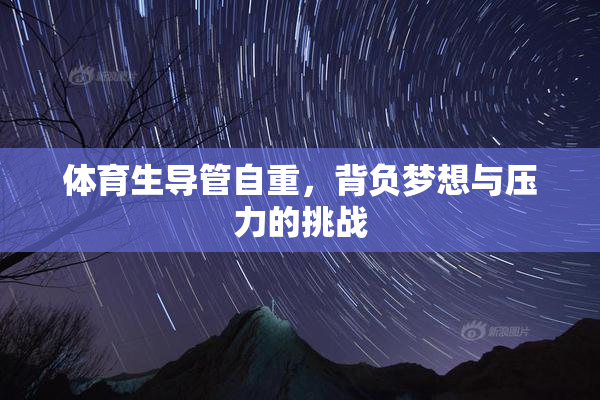 体育生导管自重，背负梦想与压力的挑战