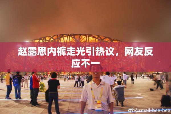 赵露思内裤走光引热议，网友反应不一