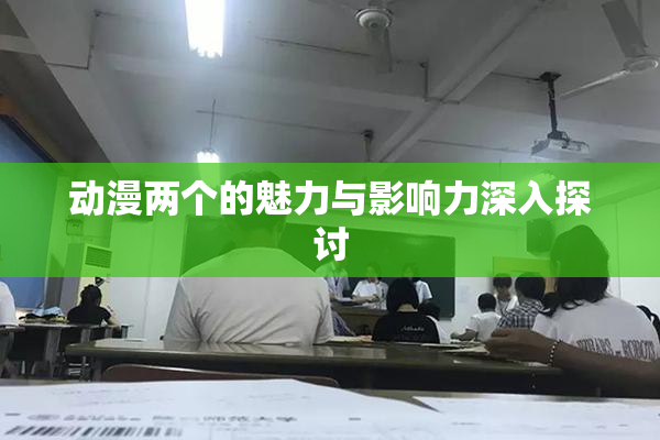 动漫两个的魅力与影响力深入探讨