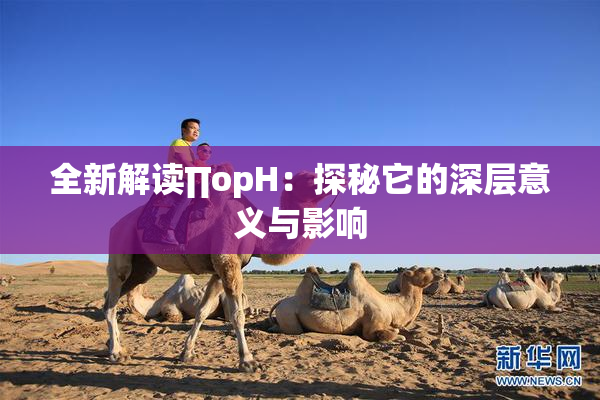 全新解读∏opH：探秘它的深层意义与影响