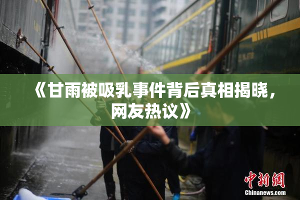 《甘雨被吸乳事件背后真相揭晓，网友热议》
