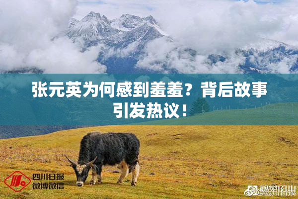 张元英为何感到羞羞？背后故事引发热议！