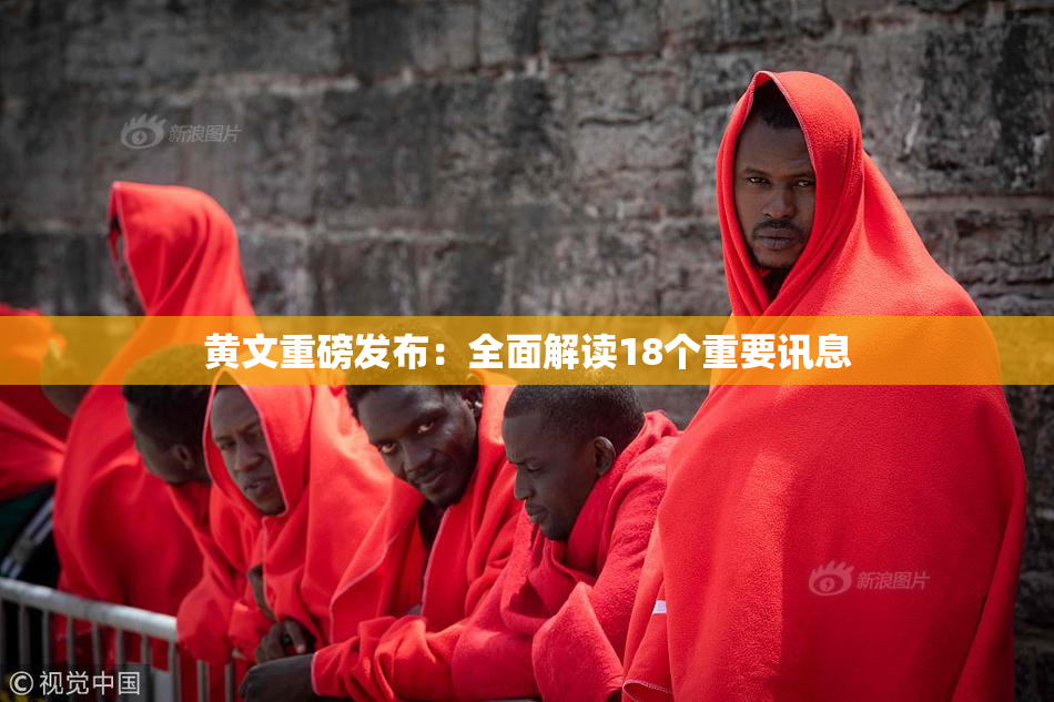 黄文重磅发布：全面解读18个重要讯息