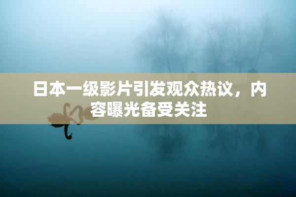 日本一级影片引发观众热议，内容曝光备受关注