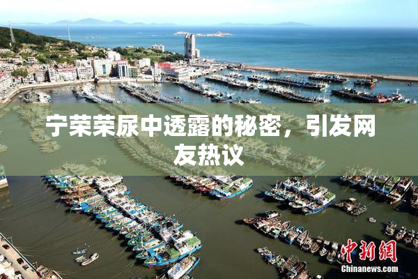 宁荣荣尿中透露的秘密，引发网友热议